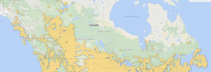 Couverture réseau de Freedom Mobile Couverture réseau de Freedom Mobile