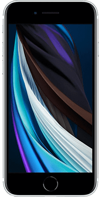 Vue de face de iPhone SE