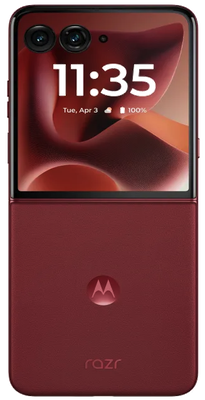 Vue de face de Motorola Razr 2025